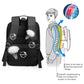 Multifunctional Oxford Laptop Backpack - Cxs-618 - Black