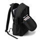 Multifunctional Fabric Oxford Laptop Backpack - Black