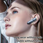 Bluetooth Earphone with Cvc Noise Reduction - Unilateral Design - Black