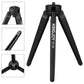 3-Axis Gimbal Stabilizer With Tripod Mount & Fill Light For Smartphones - Black