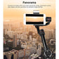 3-Axis Gimbal Stabilizer With Tripod Mount & Fill Light For Smartphones - Black
