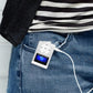Lcd Mp3 Player With Tf / Micro Sd Slot & Metal Clip - Black