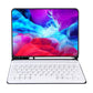 Detachable Bluetooth Keyboard Tablet Case For Ipad Pro 11 With Pen Slot - Plain Texture - Black