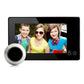 4.3 Security Camera Door Peephole With One-Key Watch - Black