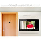 4.3 Security Camera Door Peephole With One-Key Watch - Black