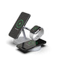 15W 5 In 1 Magnetic Wireless Charger For Iphone 12 & Apple Watch & Airpods - Black