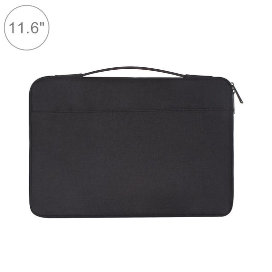 Stylish Laptop Handbag for Macbook & More - Polyester & Nylon - Black