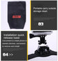 360 Degree Selfie Mount for Action Cameras with Flex Clamp