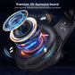 Adjustable Rgb Gaming Headset With Mic Black