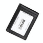 Anti-magnetic Leather Rfid Wallet - Sleek & Secure - Black
