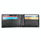 Anti-magnetic Leather Rfid Wallet - Sleek & Secure - Black