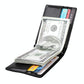 Anti-magnetic Leather Rfid Wallet - Sleek & Secure - Black