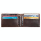 Anti-magnetic Leather Rfid Wallet - Sleek & Secure - Black