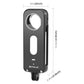 Metal Protective Cage For Insta360 X3 With Lens Protector