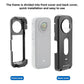 Metal Protective Cage For Insta360 X3 With Lens Protector