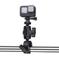 Adjustable 360 Degree Action Camera Clamp Base