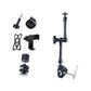 Adjustable Magic Arm With Phone Clamp & Large Claws - 11 Inch Black