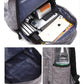 Versatile Canvas Laptop Backpack For 13-15 Inch - 36X25X10Cm - Black