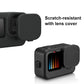 Silicone Case with Wrist Strap and Lens Cover for Gopro Hero 9-12 - Black