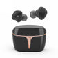 Waterproof True Wireless Bluetooth Earphones - Sports 5.0 - Black