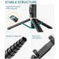 Reinforced Bluetooth Remote Control Selfie Stick with Hidden Design - Black