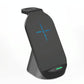 3 In 1 Wireless Charger For Iphone Apple Watch Airpods & Android Black