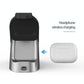3 In 1 Wireless Charger For Iphone Apple Watch Airpods & Android Black