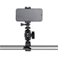 Adjustable Action Camera Clamp With 360 Rotation And Phone Holder