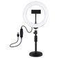 7.9 Led Ring Light With Usb 3 Modes Dual Colour Phone Clamp