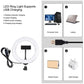 7.9 Led Ring Light With Usb 3 Modes Dual Colour Phone Clamp