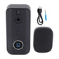 Wireless Doorbell Camera With Night Vision And Motion Detection - Black