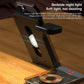 15W 5 In 1 Foldable Magnetic Wireless Charger With Night Light - Black