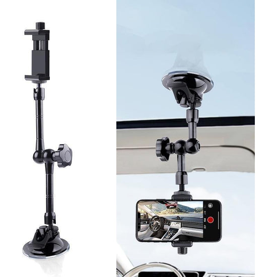 Articulating Magic Arm With Phone Clamp And Suction Cup