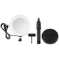 7.9 Dual-Colour Led Ring Light With Desktop Mount And Phone Clamp
