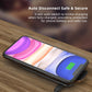 Foldable 15W Wireless Charger For Mobile Phones Black