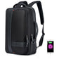 Large Capacity Business Laptop Backpack With Usb - Breathable Black 29X16X44Cm