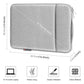 14-15 Inch Laptop Sleeve Briefcase With Zipper And Handle - Gray Blue