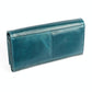 Versatile Retro Leather Rfid Lady Wallet - Yellowish-Brown