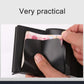 Leather Rfid Blocking Card Wallet - Multi-functional - Coffee
