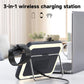 15W 3 In 1 Magnetic Led Makeup Mirror Charger - Black