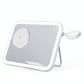 15W 3 In 1 Magnetic Led Makeup Mirror Charger - Black