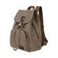 Women Canvas Laptop Backpack - Compact And Stylish - Coffee