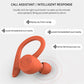 Waterproof T20 Tws Bluetooth Earphones with Charging Box and Noise-cancelling Hooks - Orange