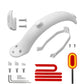 Xiaomi M365 Rear Fender Shock Absorber Bracket Cover for Electric Scooter - Red