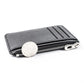 Multi Slot Zipper Card Holder Large Capacity Ultra Thin Coin Purse - Pink