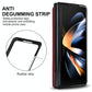 Double Buckle Foldable Phone Case with Pen Slot - Red