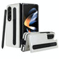 Double Buckle Foldable Phone Case with Pen Slot - Red