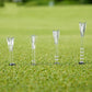 30 Adjustable Golf Tees With 83Mm Height Limit - Set Of 30 - Blue
