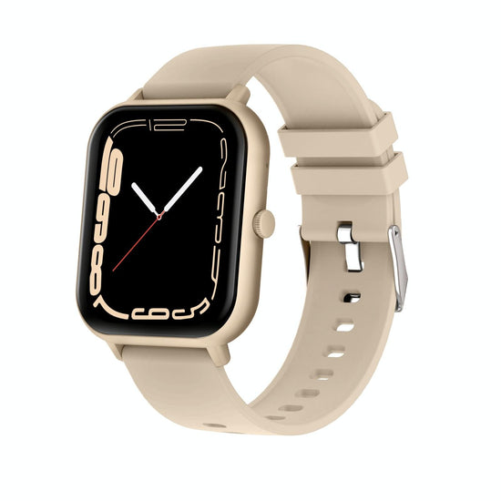 1.83 Inch Touch Screen Ai Voice Heart Rate / Blood Oxygen / Blood Pressure / Sleep Monitoring Bluetooth Smartwatch - Pink