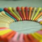 40 Wooden Golf Tees With Ball Holder - 70Mm